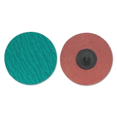 Norton 1" Quick Change Disc - 80 Grit - Zirconia Alumina - NN834167097