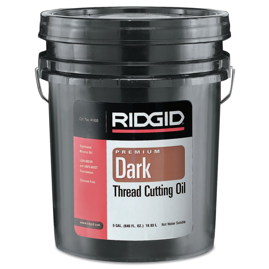 RIDGID Dark Thread Cutting Oil - 5 Gallon Pail