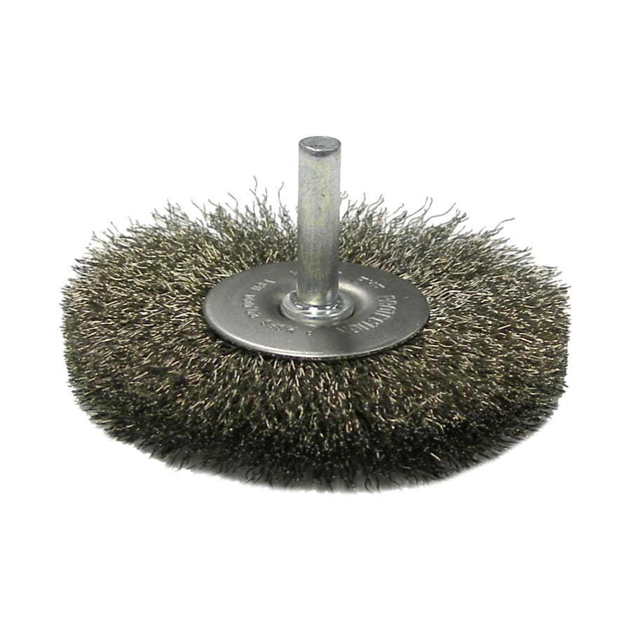 Weiler 3" Stainless Steel Crimped Wire Brush