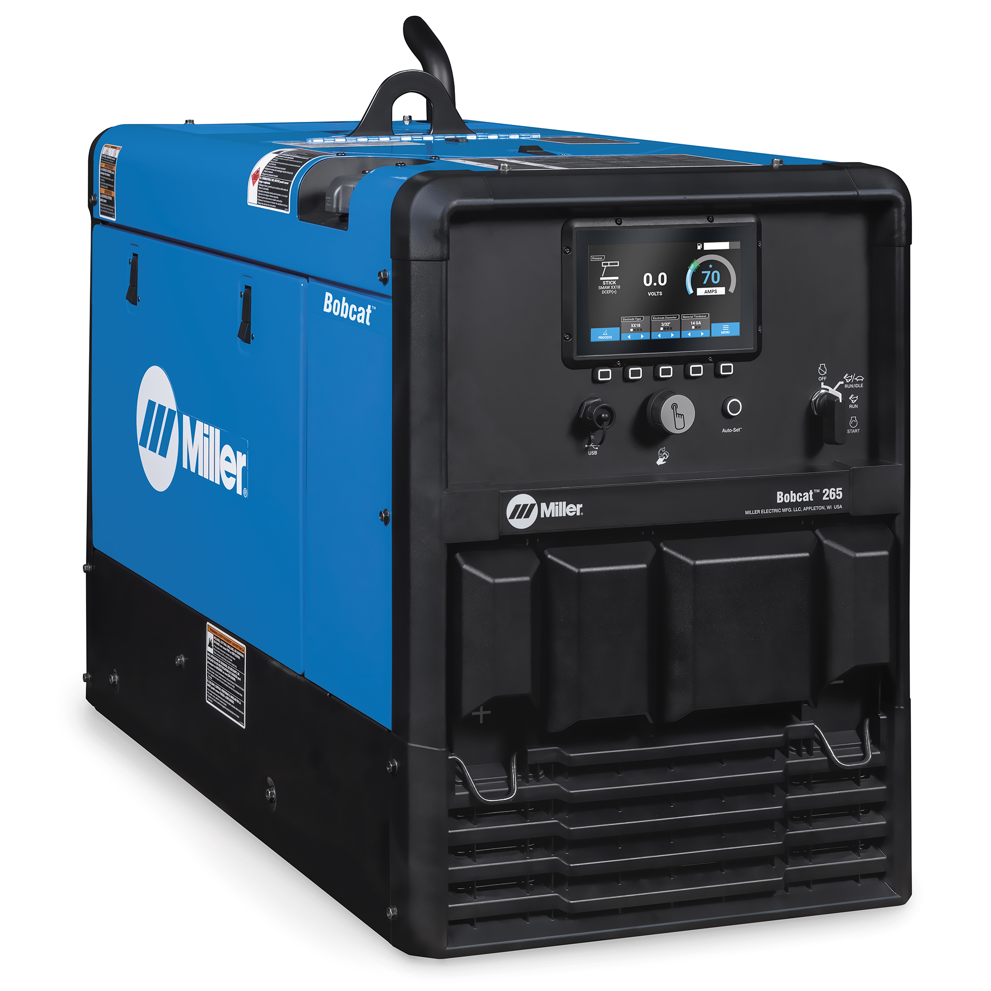 Miller Bobcat 265 (Kohler) Engine Driven Welder w/Remote Start/Stop 907826