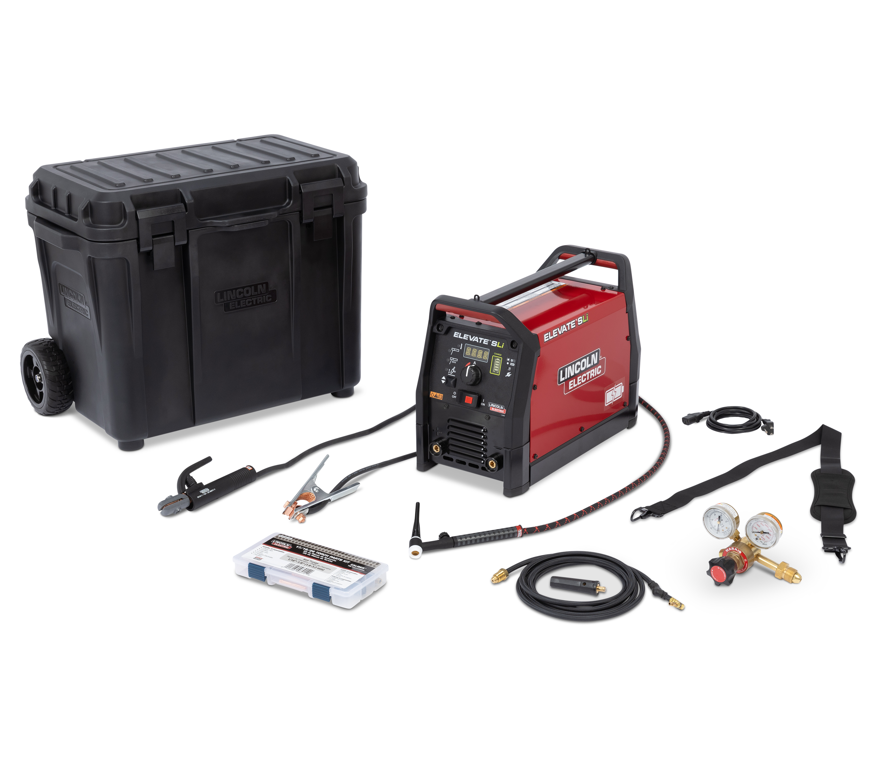 Lincoln Elevate™ SLi Battery Powered Welder TIG & Rolling Case Pkg - K5624-1