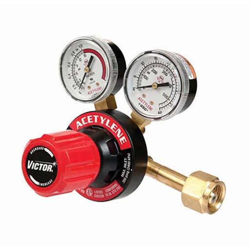Victor G250 Acetylene 15-510 Single-Stage Regulator