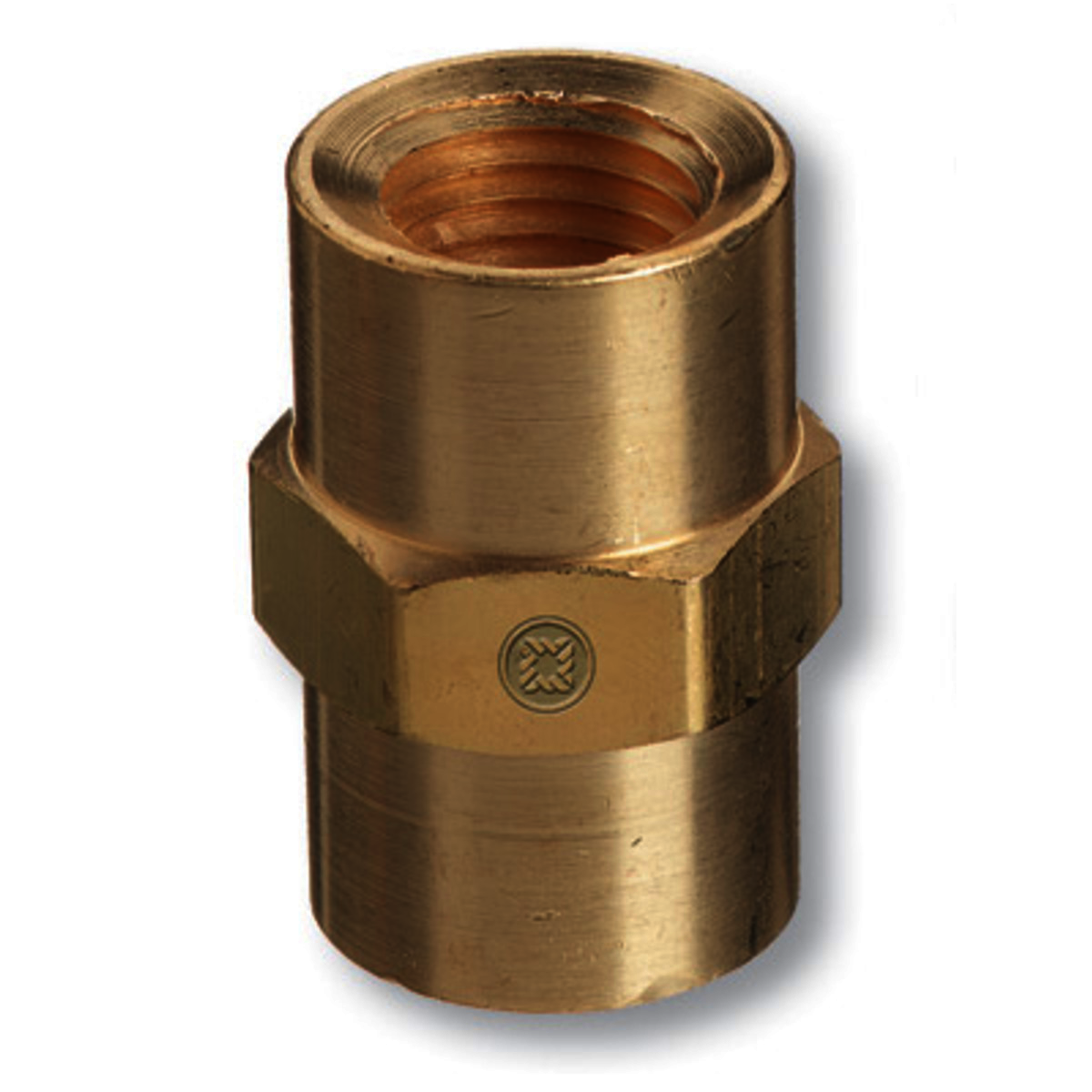 Western Enterprises 1/4-inch Brass Female-to-Female Coupler