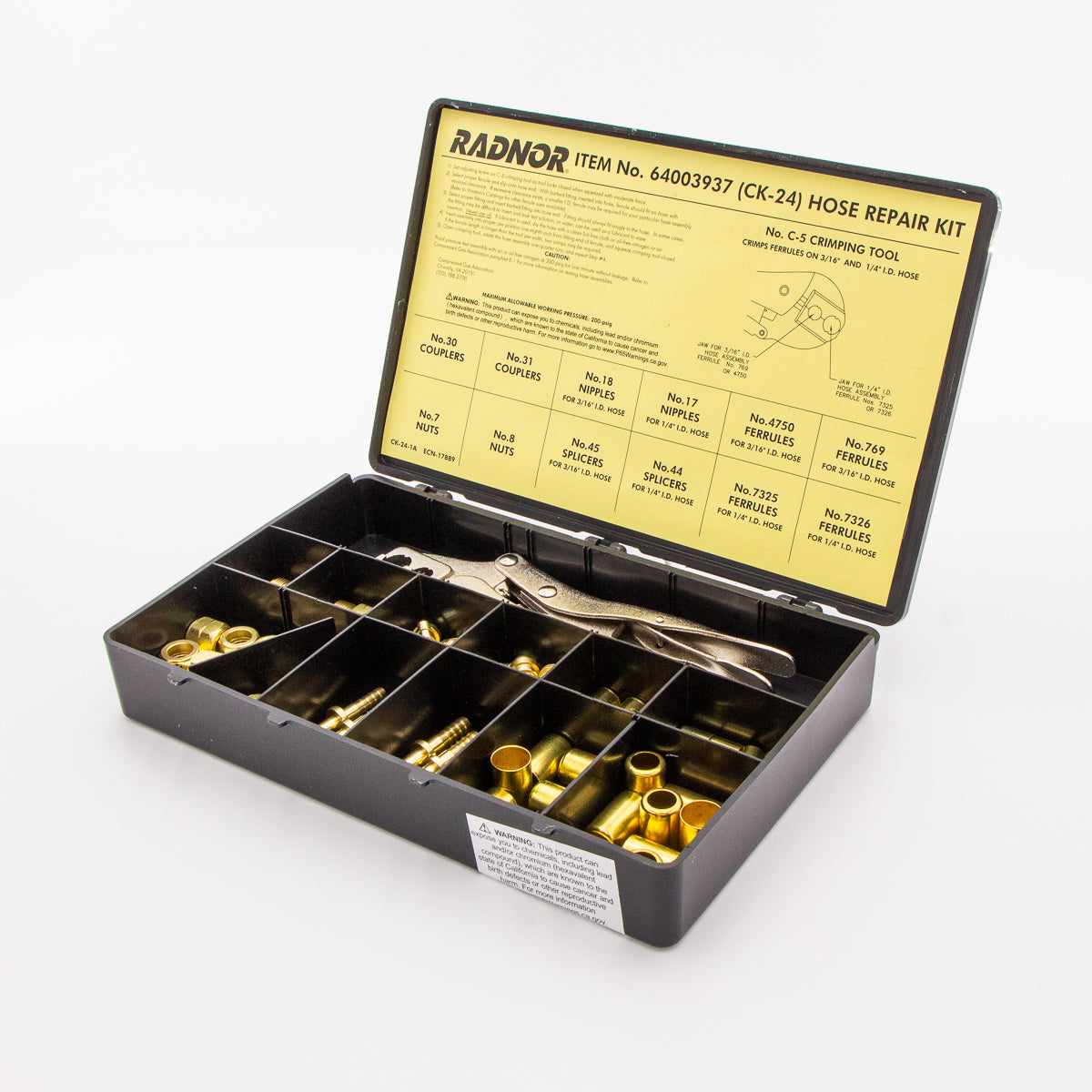 Western Enterprises 1/4" Hose Repair Kit