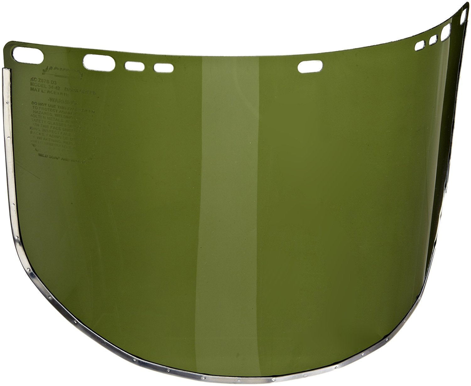 Jackson 34-42 Dark Green Faceshield – Welding Store