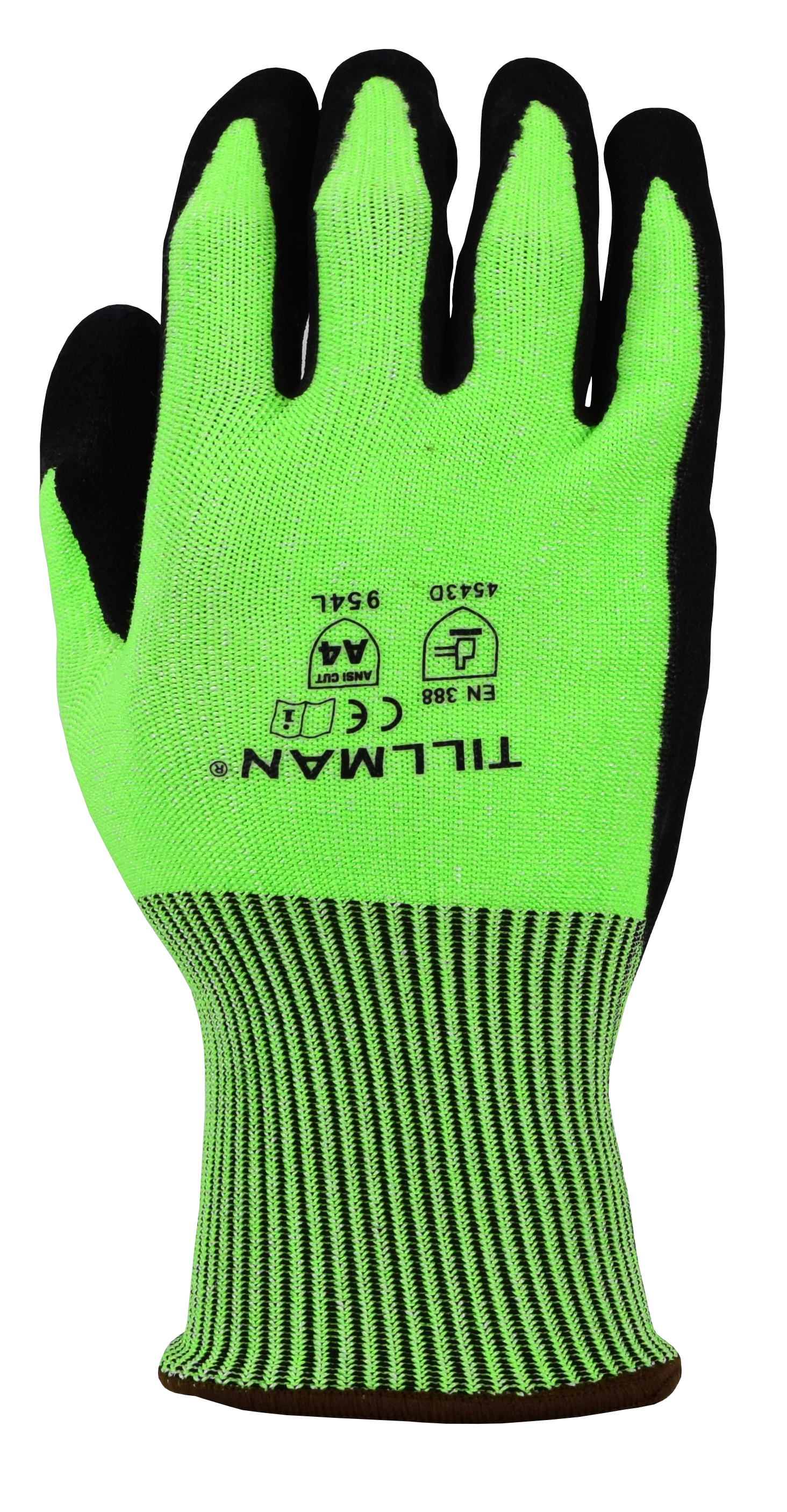 Tillman HPPE/Glass Fiber 13 Gauge ANSI A4 Cut Resistant Gloves - 954
