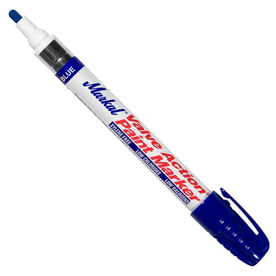 Markal Valve Action Paint Marker Blue 96825