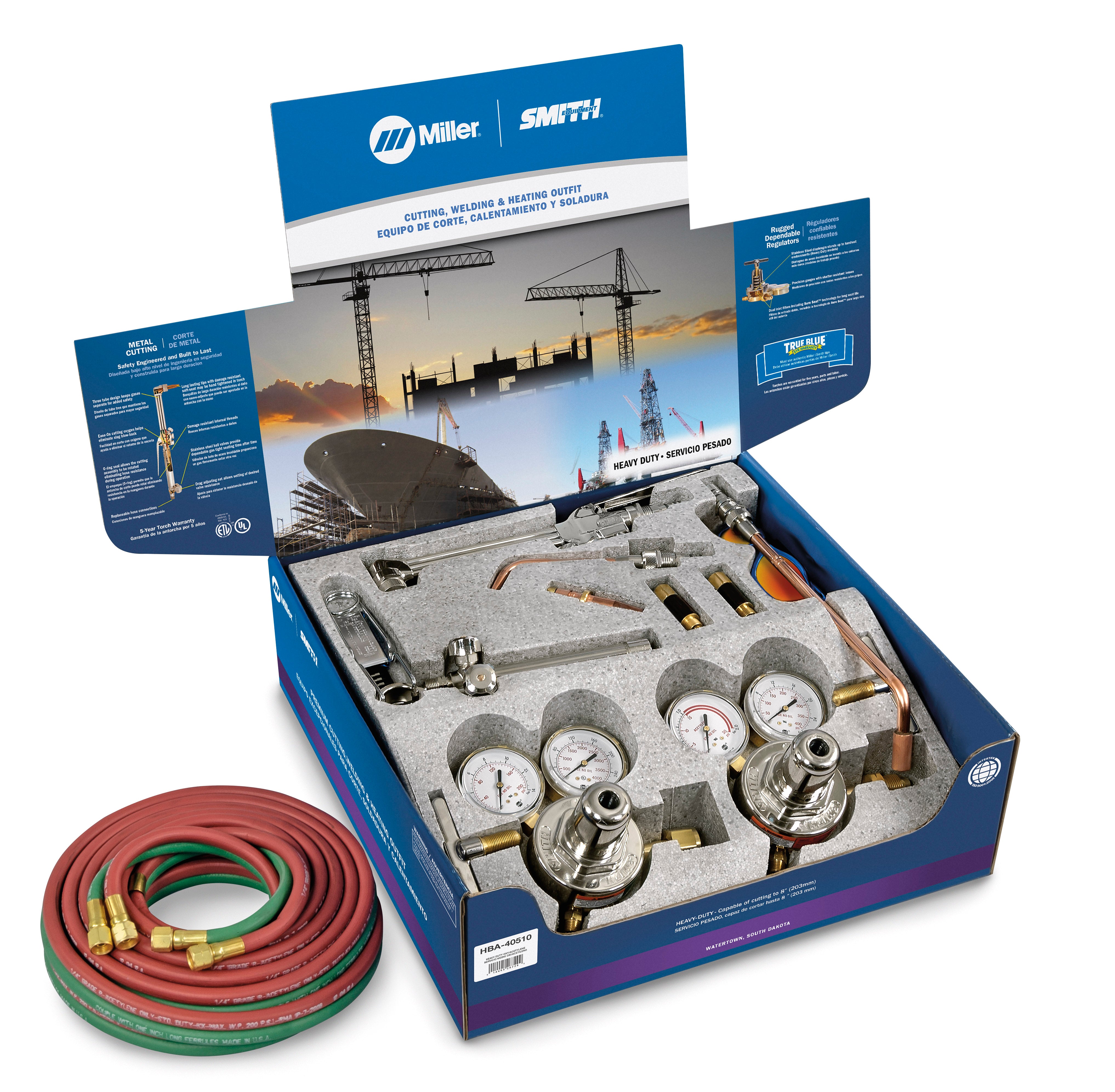 Miller | Smith HD Cutting/Welding/Heating Outfit - CGA 510