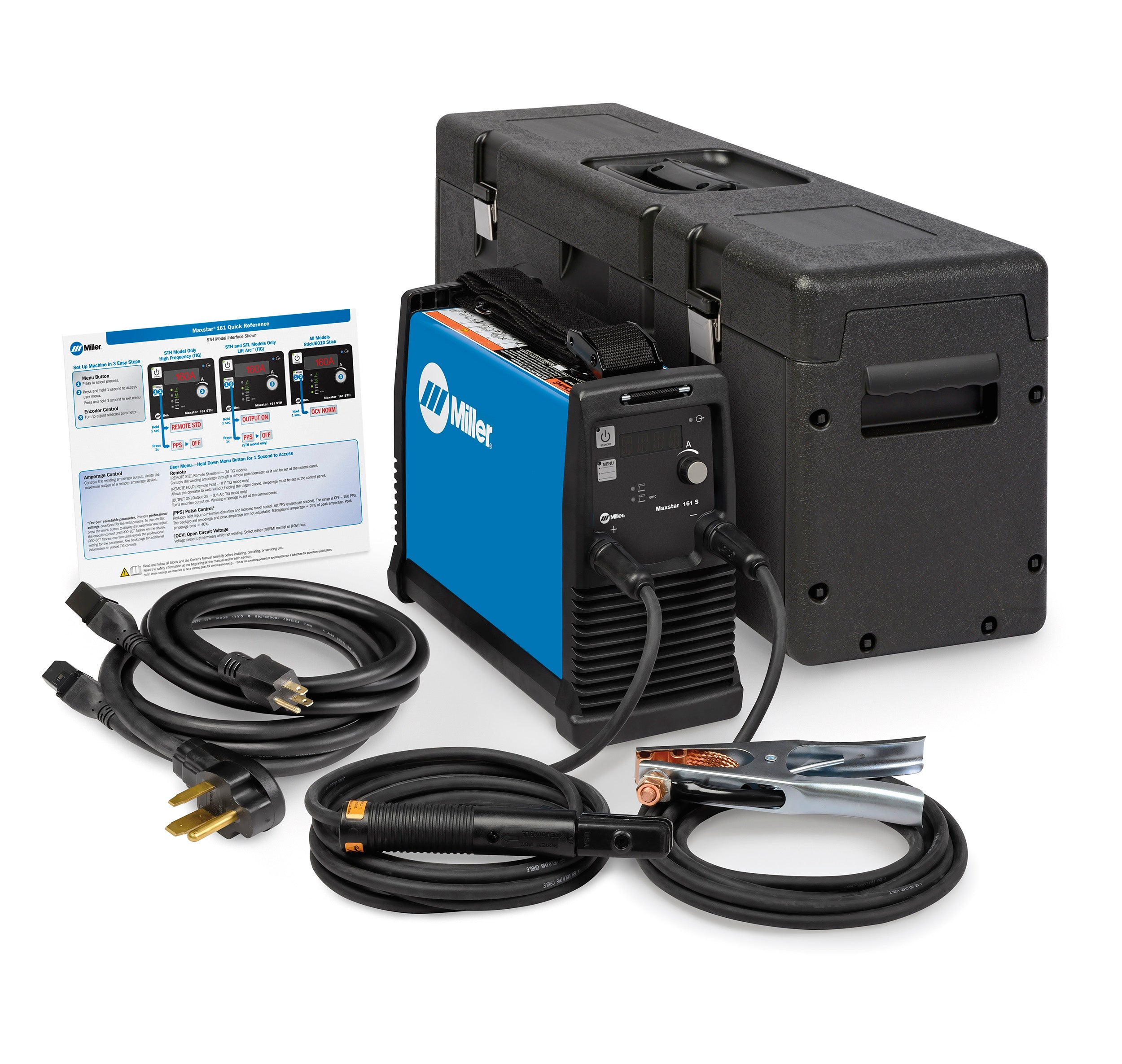 Miller Maxstar 161 S 120-240v DC Stick Package