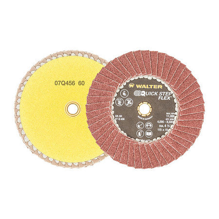 Walter QUICK-STEP™ FLEX Finishing Disc 4-1/2" GR: 60