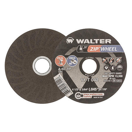 Walter Zip Wheel™ Cutting Wheel 4-1/2