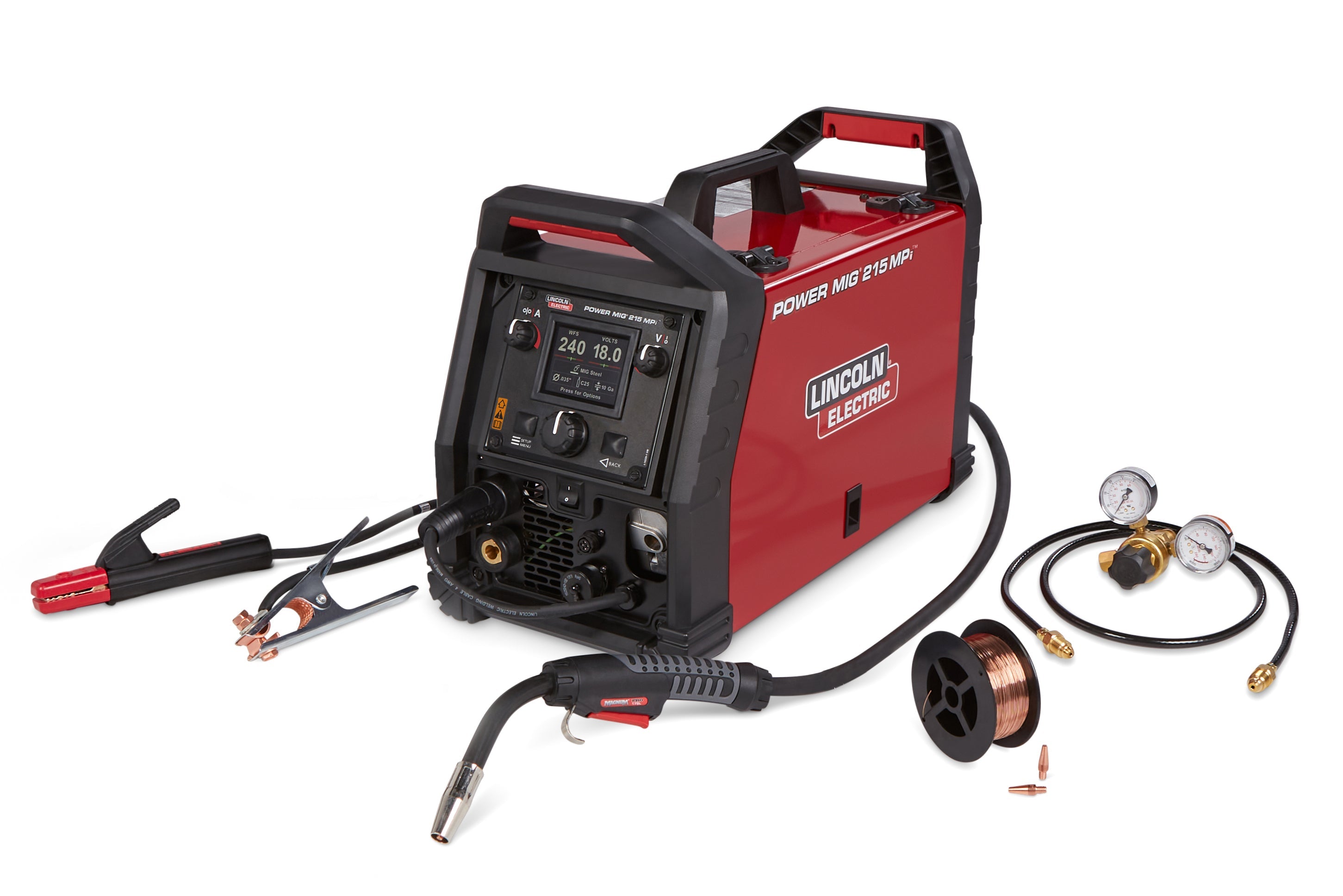 Lincoln POWER MIG® 215 MPi™ Multi-Process Welder - Aluminum One