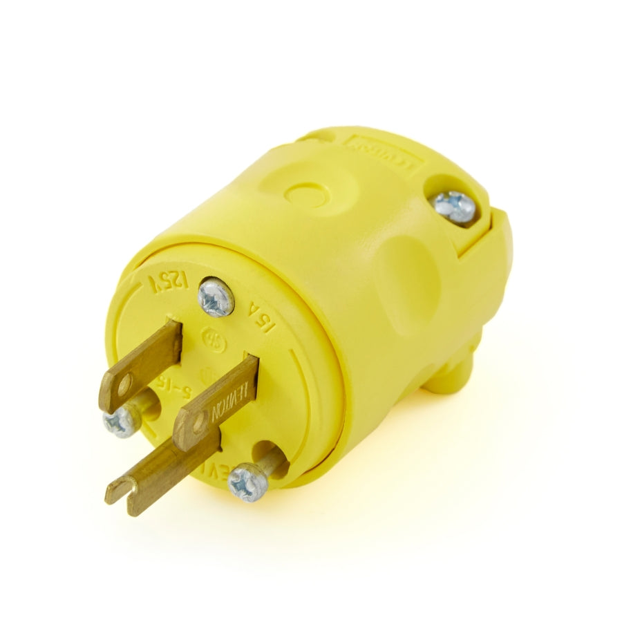 Leviton Grounding plug, 15Amp, 125Volt