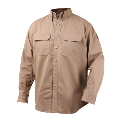 Black Stallion Flame-Resistant Cotton Work Shirt