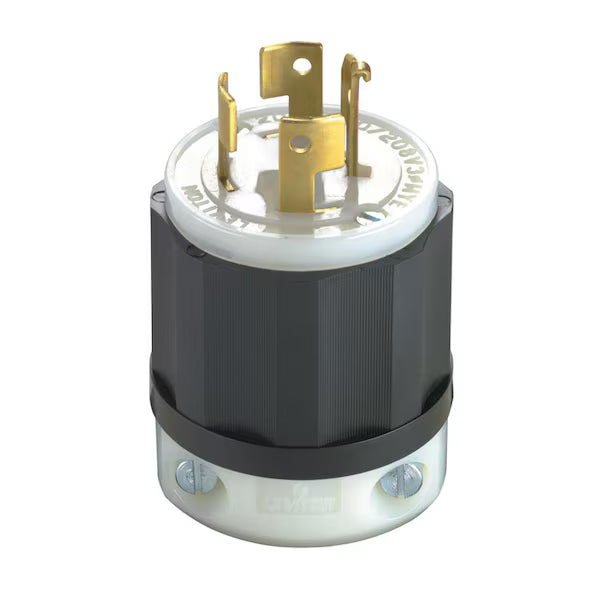 Leviton locking twist lock plug - 30AMp 480Volt - LEV 2731
