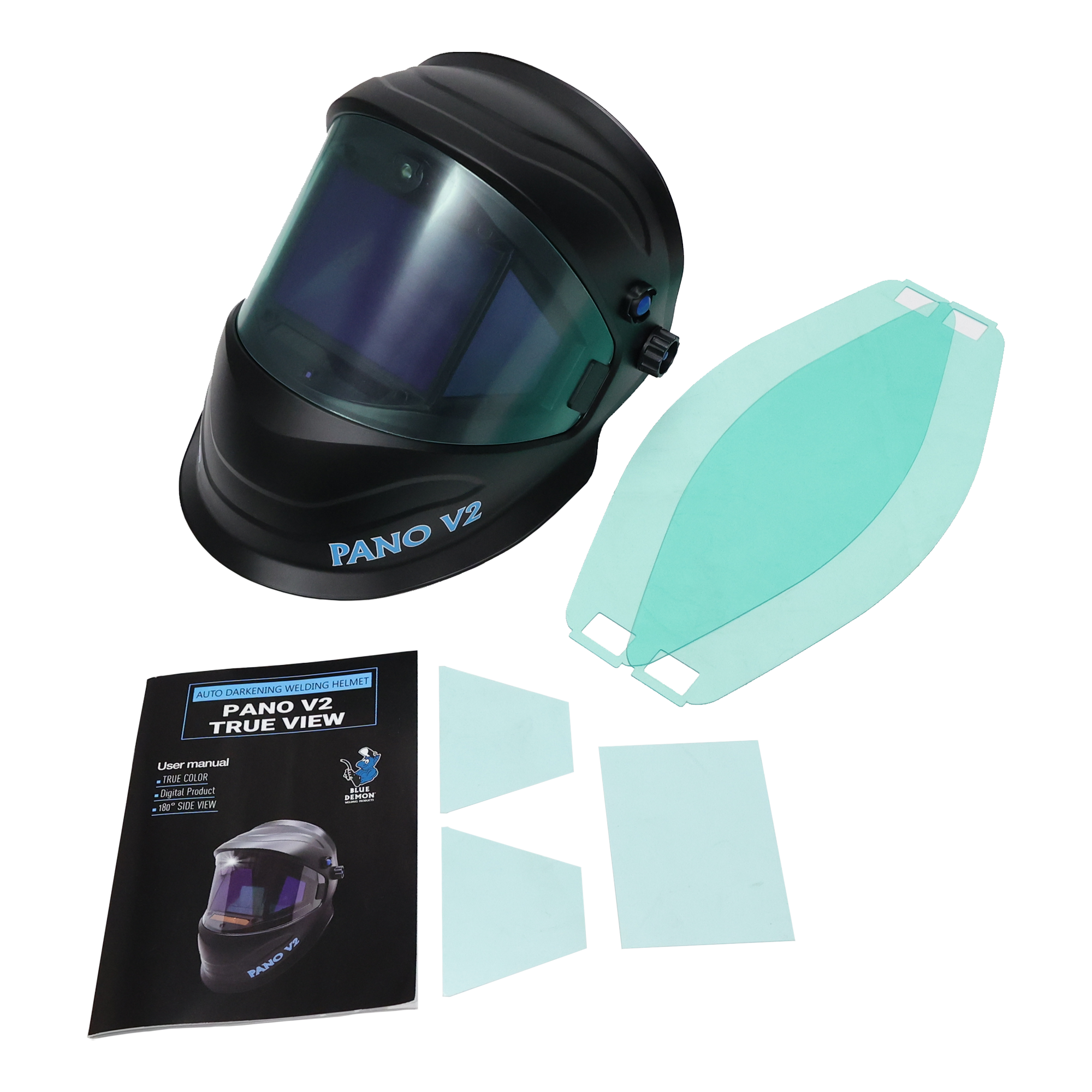 Blue Demon True View Pano V2 Welding Helmet - BDWH-TRUEVIEW-PANOV2
