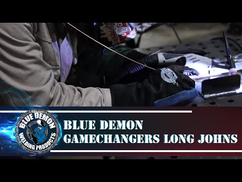 Blue Demon Gamechanger Welding Gloves - 1/Pair - BDWG-GAMECHANGERS-LONGJOHNS