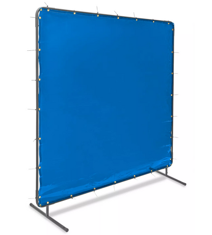 Tillman Welding Curtain 6'x8' Vinyl Screen - Blue