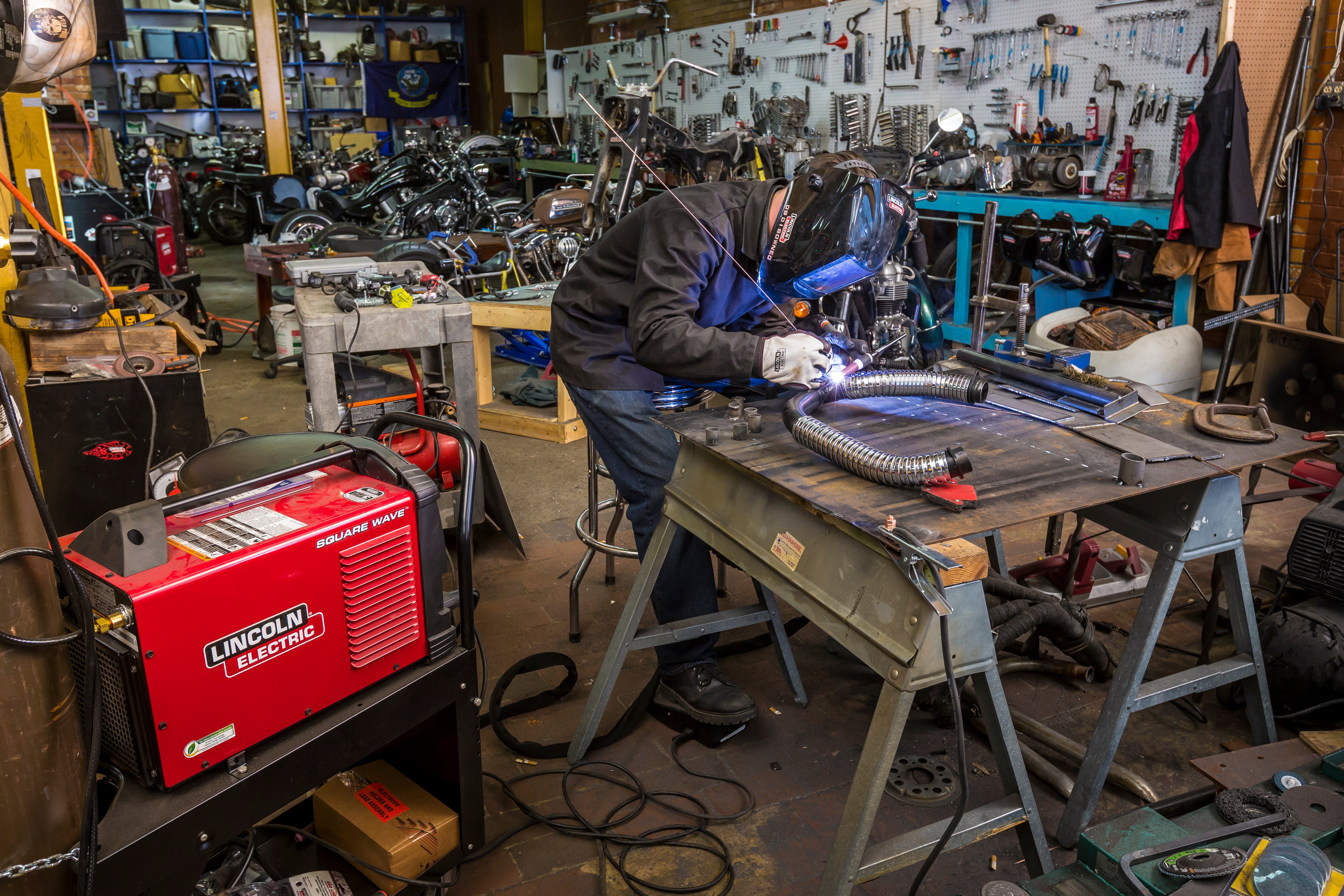Lincoln Square Wave TIG 200 TIG/Stick Welder K5126-1