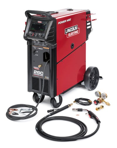 Lincoln Power MIG Welder 260 w/ 7" Color Display K3520-1