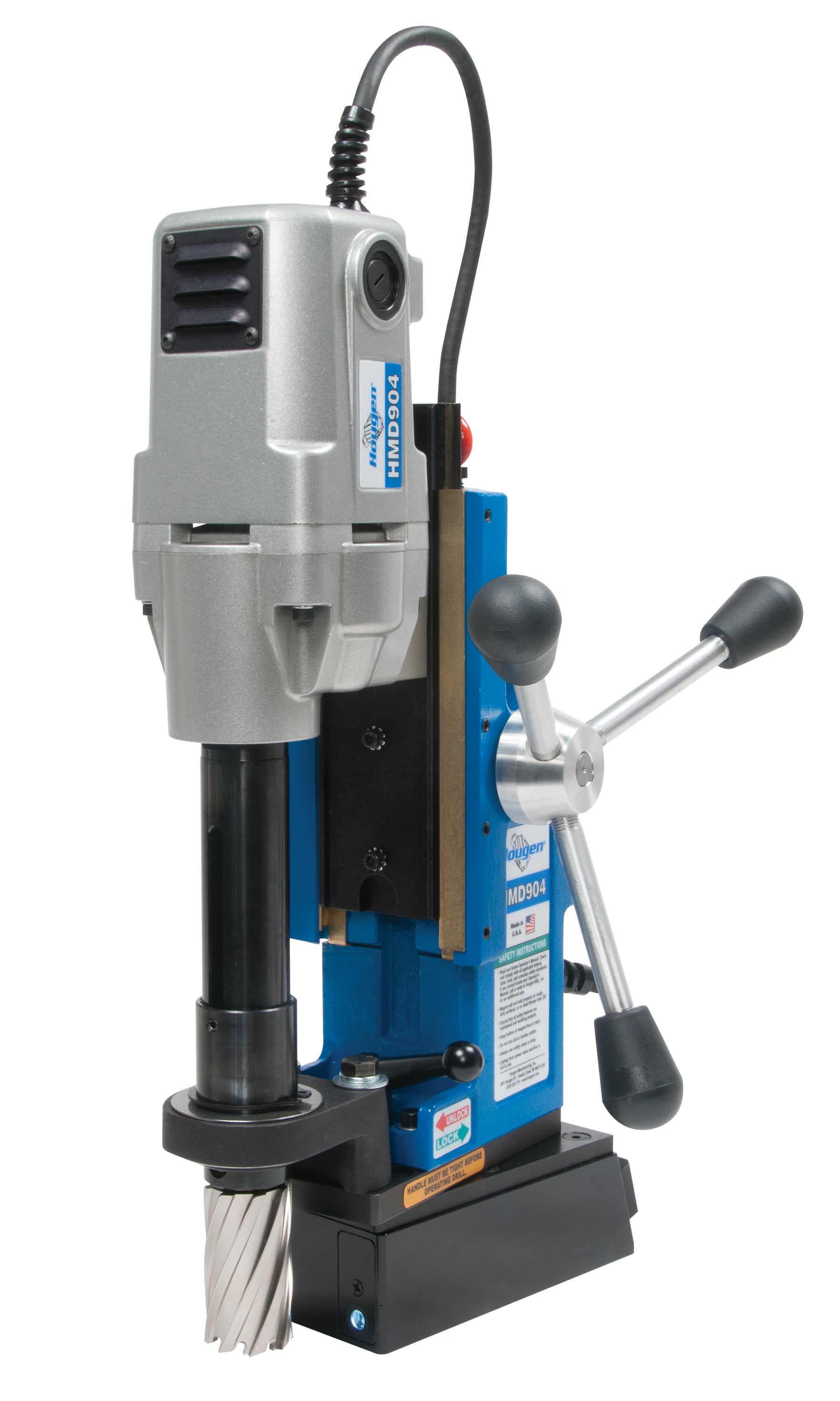 Hougen HMD904 Magnetic Drill w/ Swivel Base - 115V 904103 – Welding Store