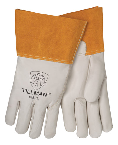 Tillman Top Grain Cowhide MIG Welding Gloves 4" Cuff - 1350