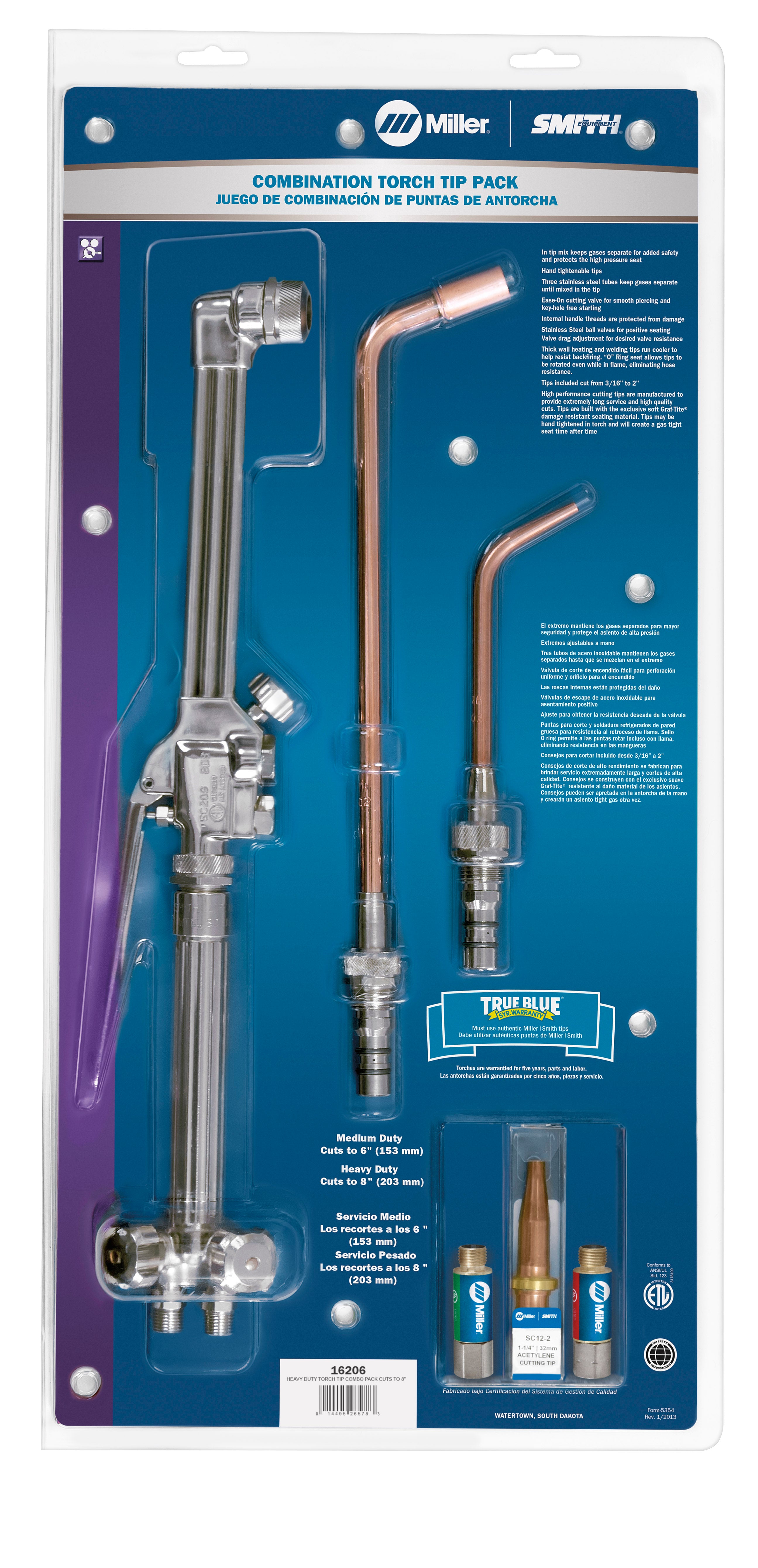 Miller | Smith Heavy Duty Combo Torch Kit - 16206