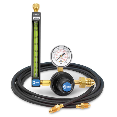 Miller | Smith Argon Flowmeter Regulator w/Hose - CGA 580