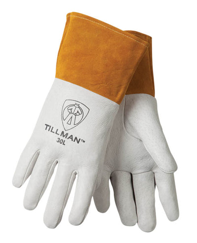 Tillman Pearl Pigskin TIG Welding Gloves 4" Cuff - 30