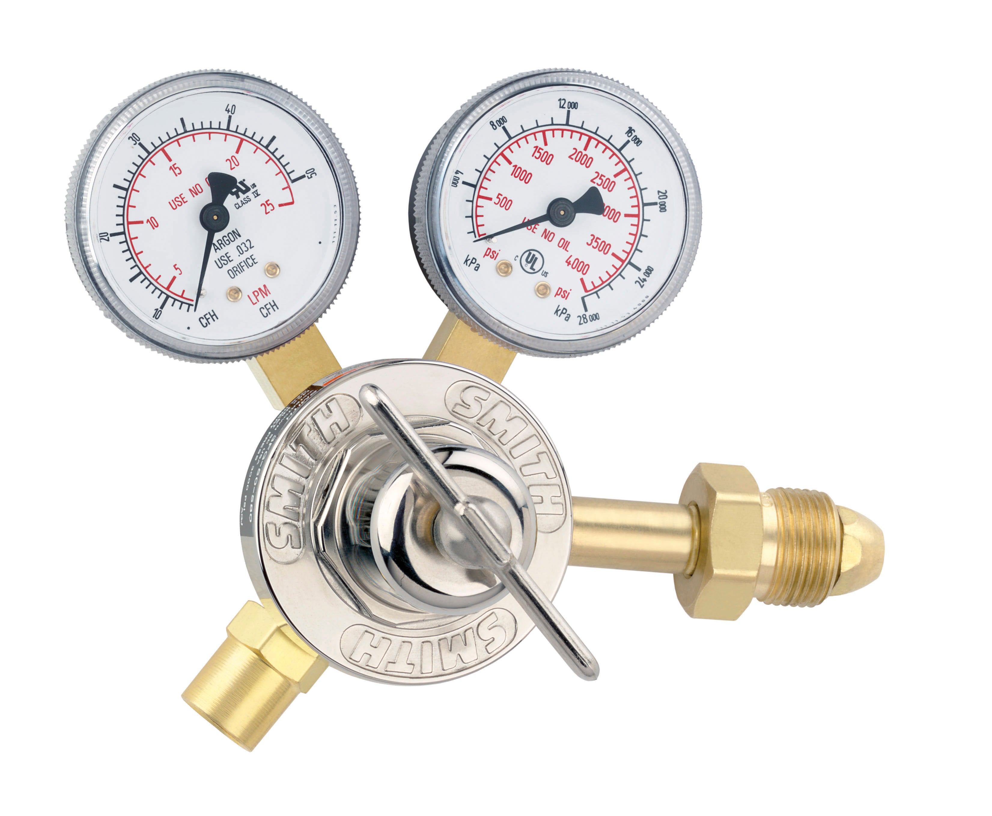 Miller | Smith Argon Flow Gauge Regulator - CGA 580