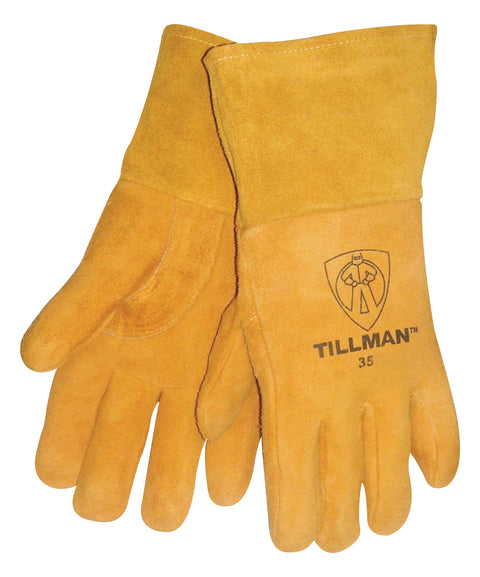 Tillman Heavyweight Reverse Deerskin MIG Welding Gloves - 35