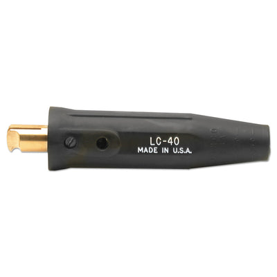 Lenco LC-40 Single Connector Black/Male - (5053)