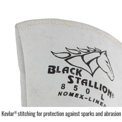 Black Stallion FR Nomex® Lined Elkskin Premium Stick Welding Gloves