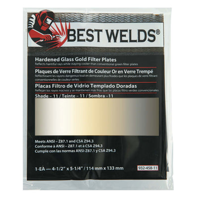 Best Welds Gold Coated Polycarbonate Lense