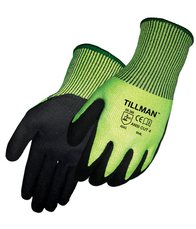 Tillman HPPE/Glass Fiber 13 Gauge ANSI A4 Cut Resistant Gloves - 954