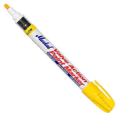 Markal Valve Action Paint Marker Yellow 96821