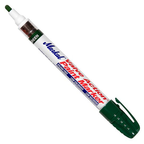 Markal Valve Action Paint Marker Green 96826