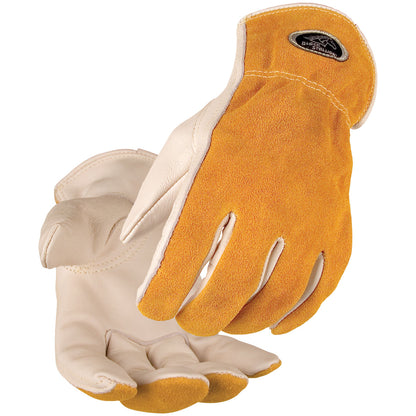 Black Stallion Versatile Grain Cowhide Palm Drivers Glove