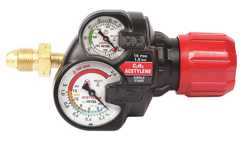 Victor EDGE™ 2.0 Acetylene Regulator - CGA 510 (ESS42-15-510)