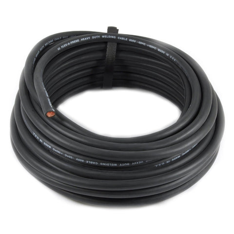 #1/0 Welding Cable Plain - No Connectors - Choose Your Length