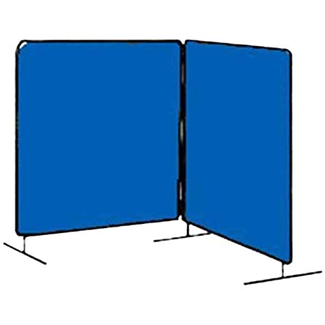 Tillman 6' x 6' Snap & Lock Welding Screen - Single Panel - Blue Vinyl
