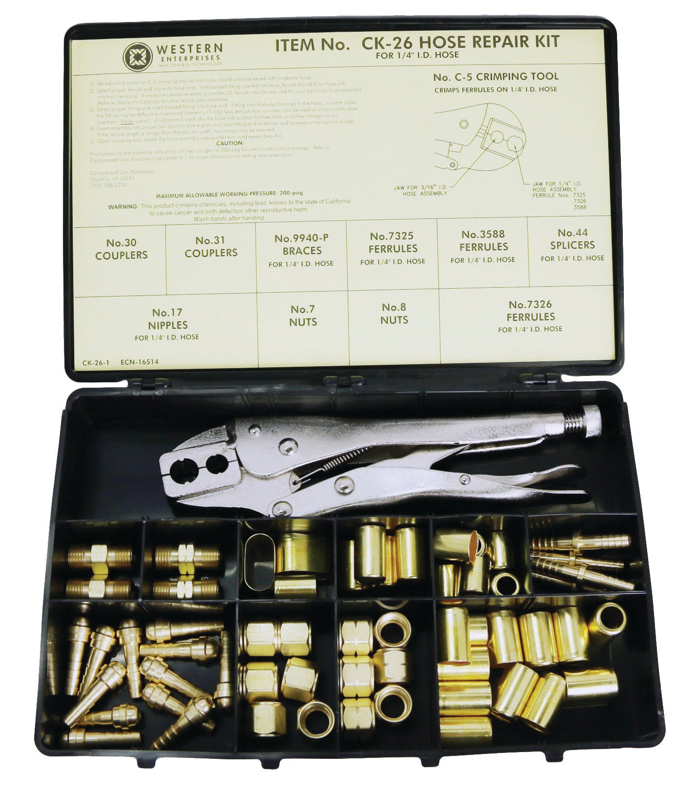 Western Enterprises Hose Repair Kit CK-26 – Welding Store