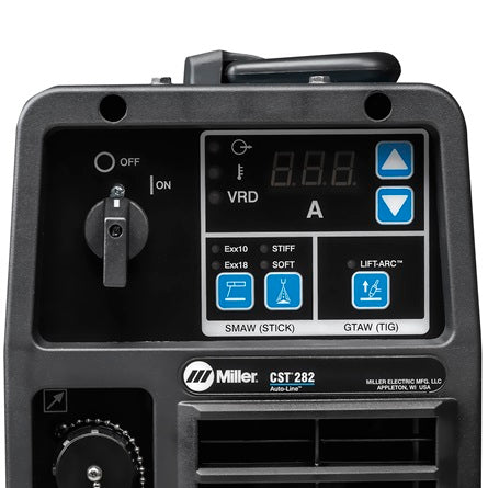 Miller CST™ 282 208-575V, Tweco - Stick/TIG Welder - 907770