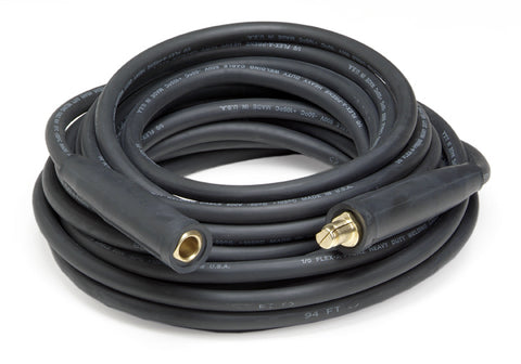 #1 Weld Cable w/ Male & Female Connectors - Choose Your Length