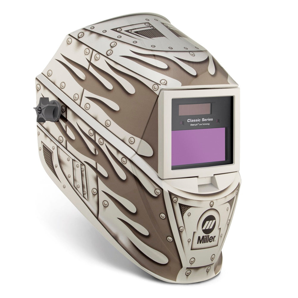 Miller Classic Series Auto Darkening Welding Helmet with ClearLight™ Lens Technology Classic Metalworks