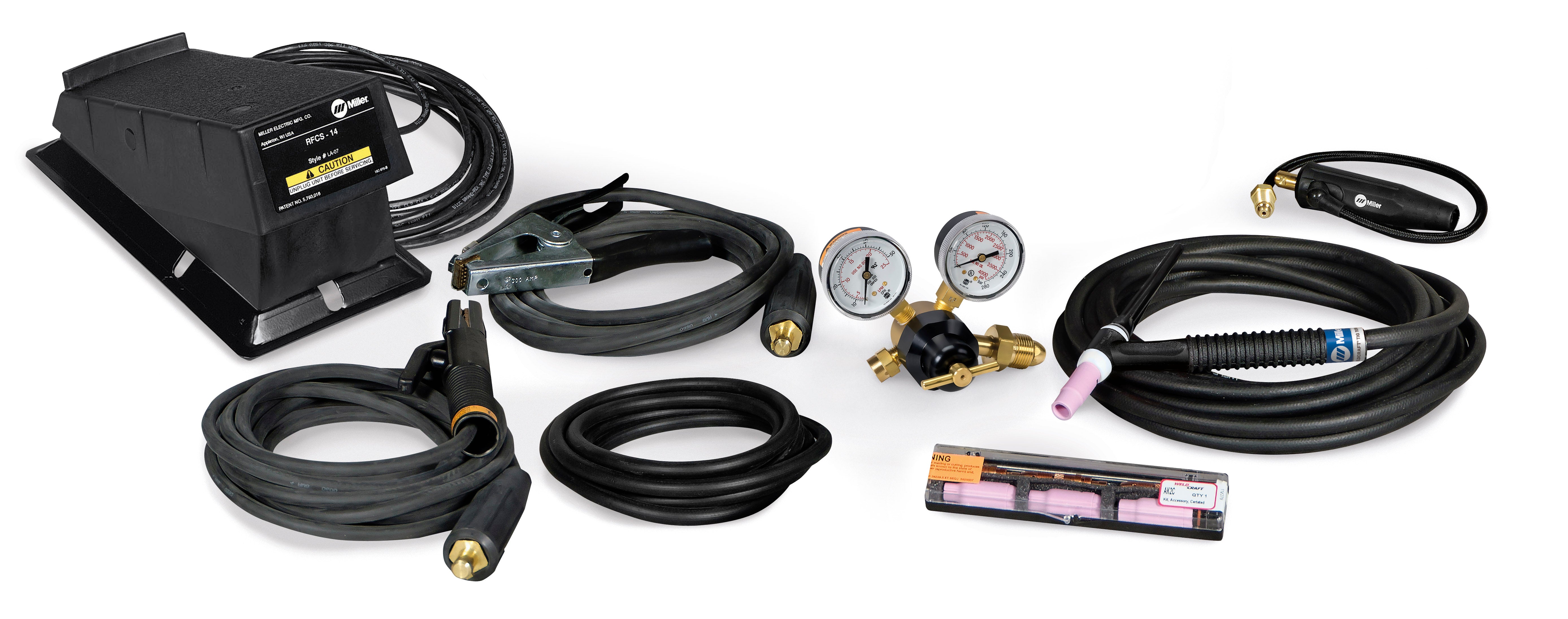 Miller Electric A-150 TIG/Stick Contractor Kit w/ RFCS-14HD Foot Control - 301309