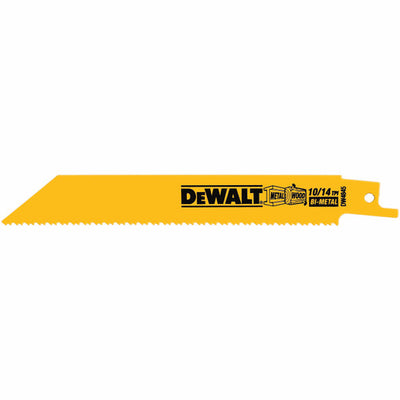 DEWALT  Straight Back Bi-Metal Reciprocating Blade