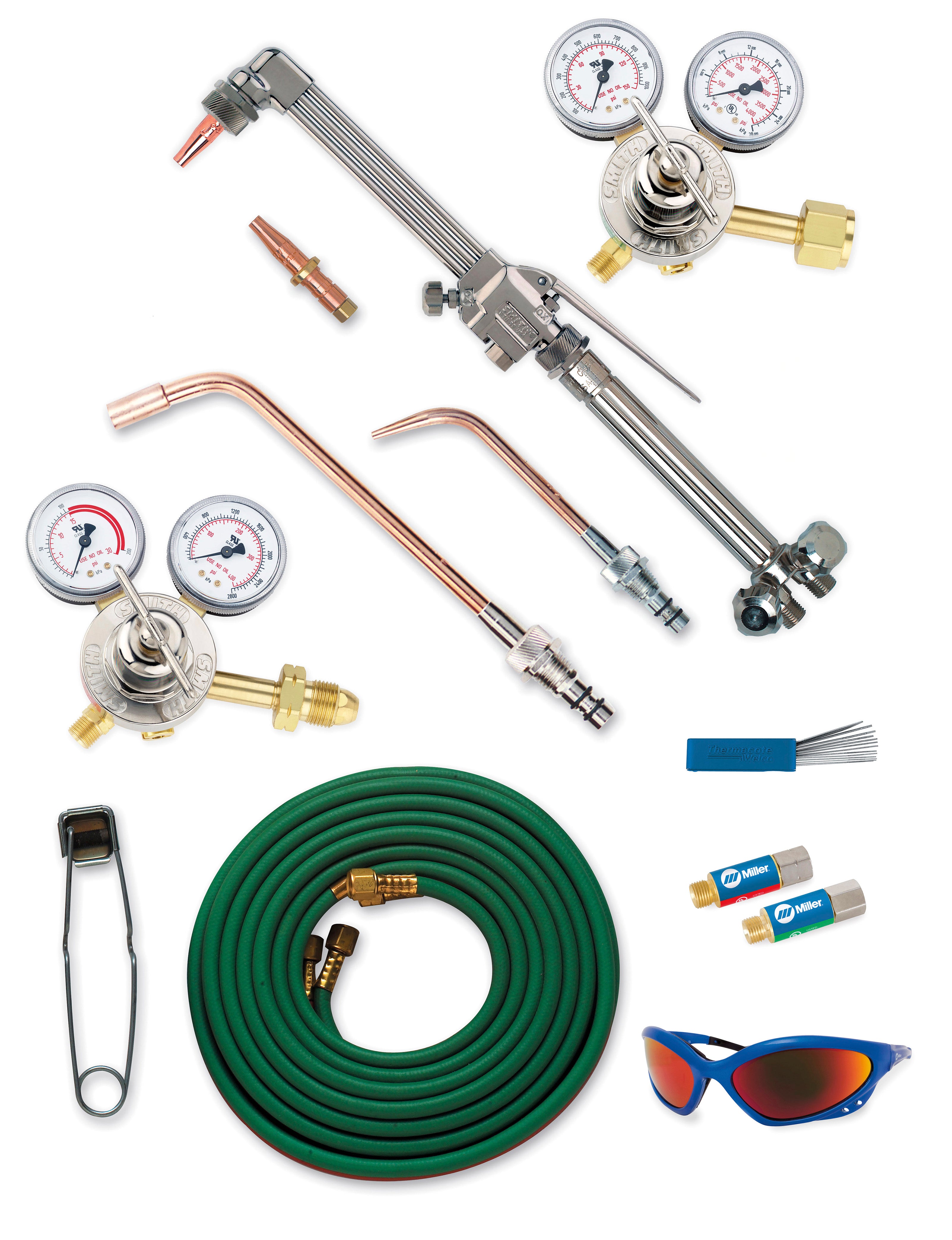 Miller | Smith Medium Duty Cutting/Welding/Heating Outfit - CGA 510 Tool View
