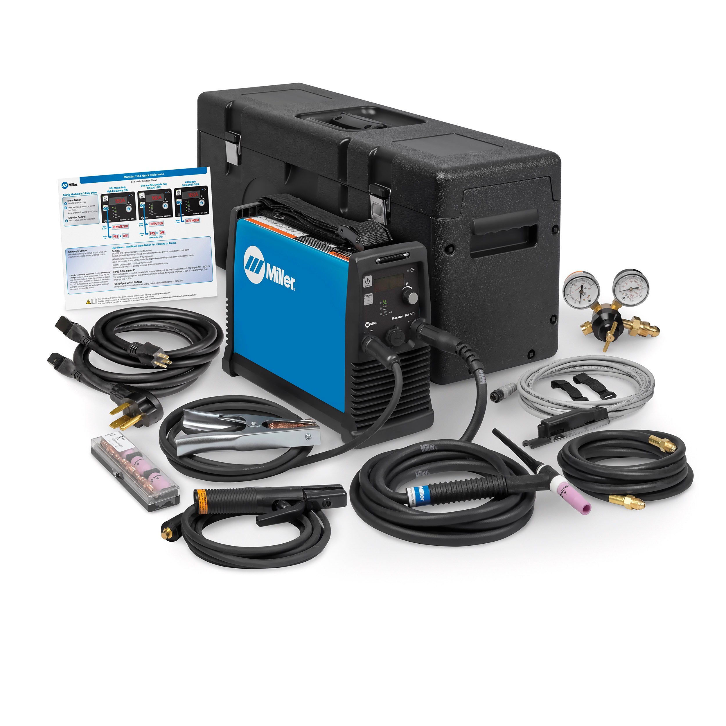 Miller Maxstar 161 STL DC TIG/Stick Welder (120/240v) – Welding Store