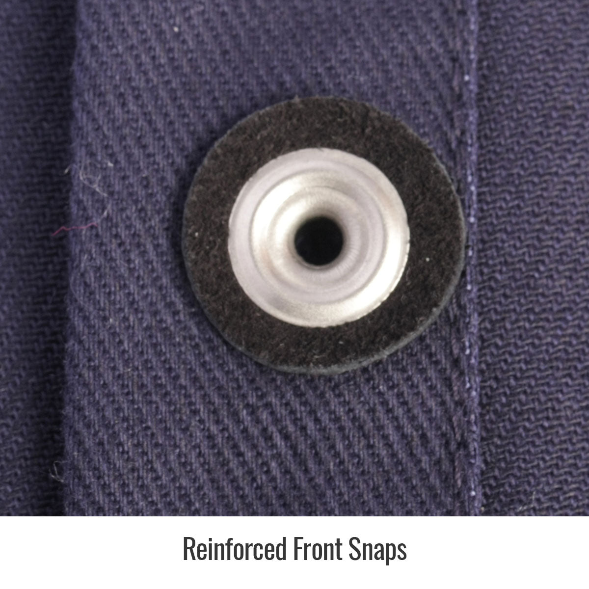Black Stallion® BSX® Hooded FR Cotton Welding Jacket JF1633-NB Close Up